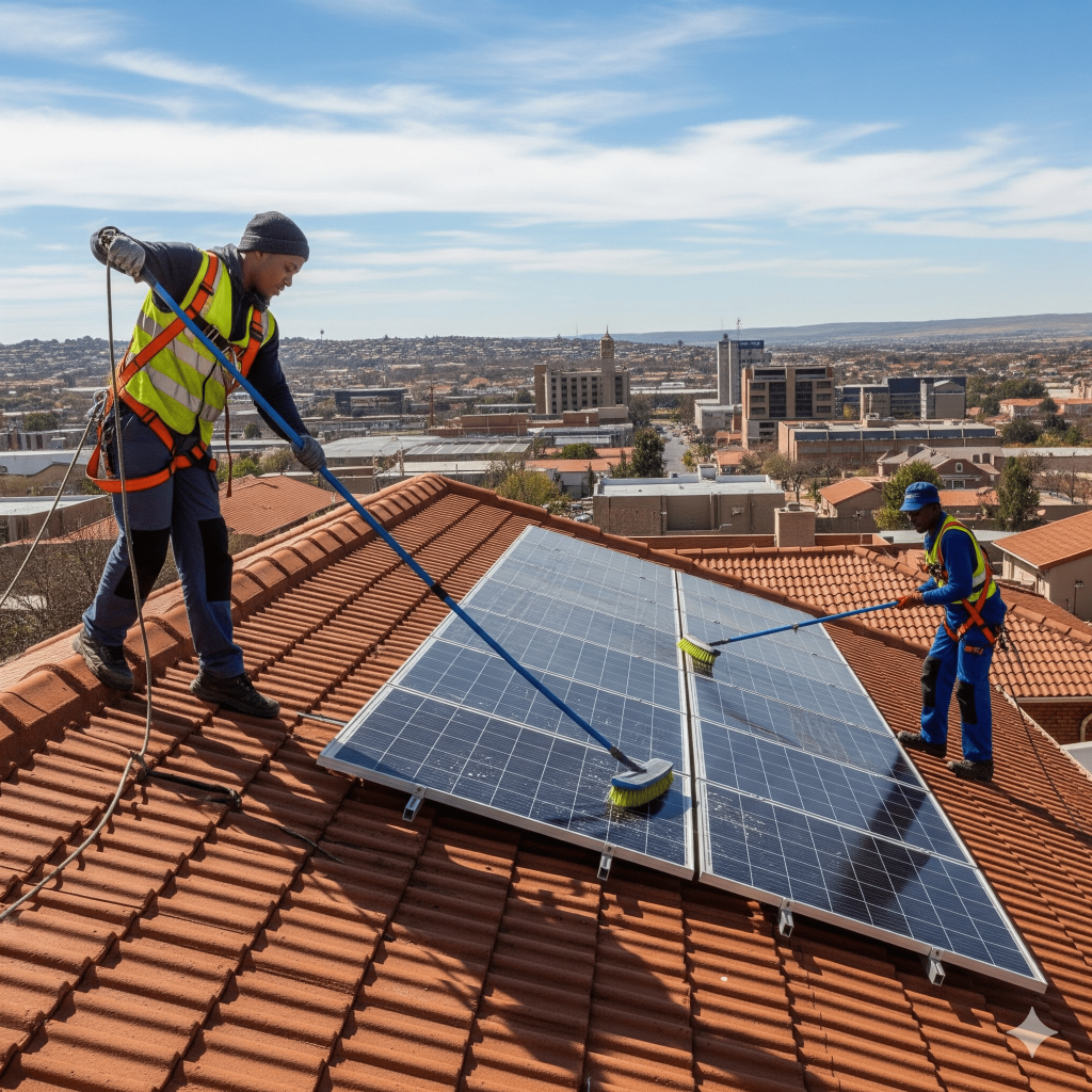 Home Solar Panel Cleaning Woodlands Bloemfontein